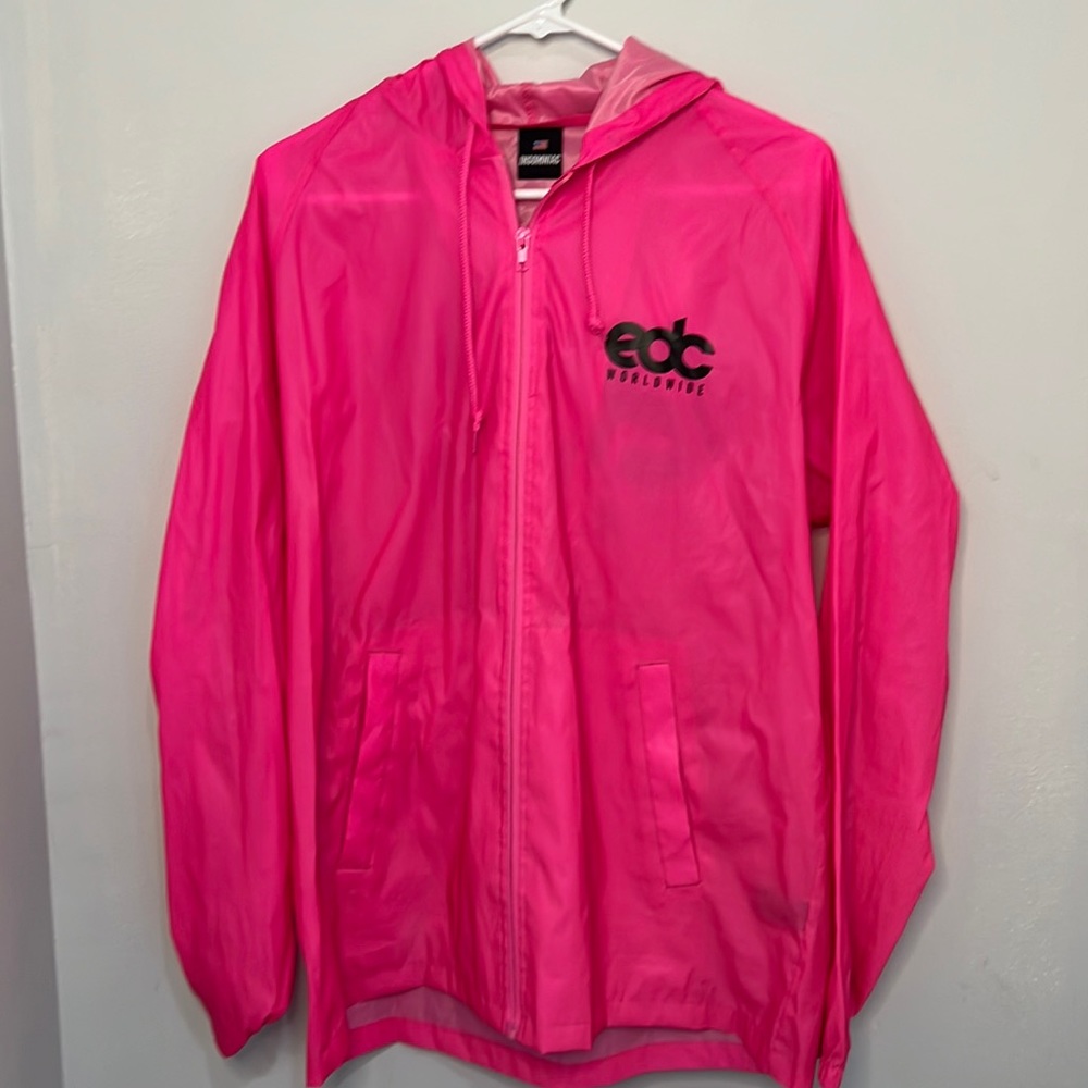 EDC Raincoat. Pink. Size M/L.